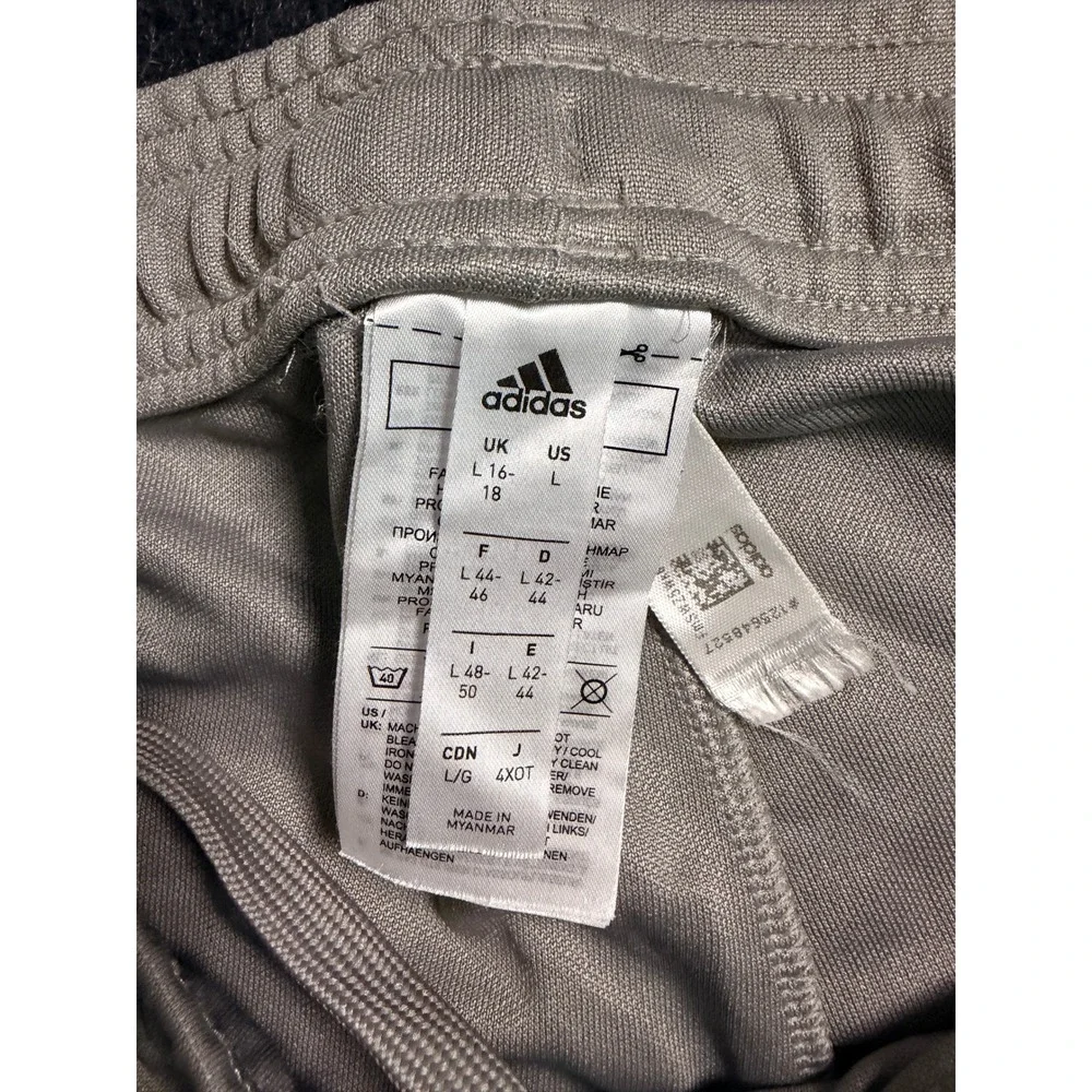 Adidas Aeroready Tiro Track Pants Mens Large Grey Camo Stripe GH6853 AD4011